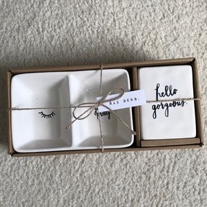 Rae Dunn Jewelry and makeup brush holder